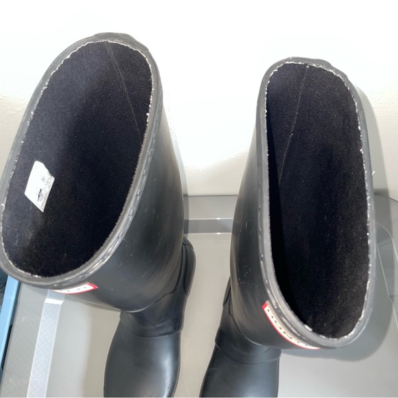 bundle hunter womens tall rain matte boot size 7 - Picture 8 of 12